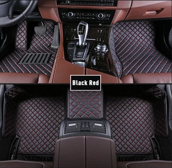 

Custom Car Floor Mats For JAC Refine S2 S3 S5 M5 M2 M3 M4 MPV A60 iev5 J6 J3 Accessories Waterproof Car Leather Carpet Floor Mat