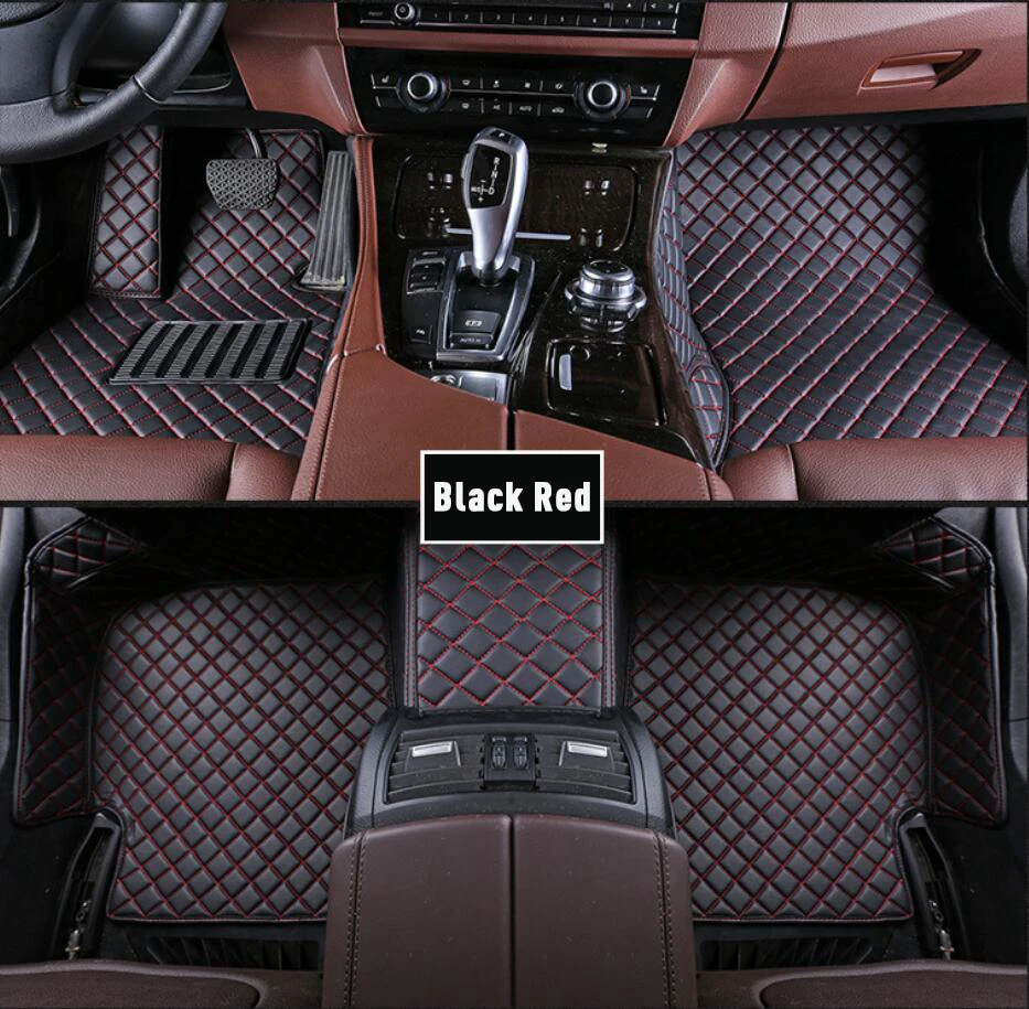 Custom Car Floor Mats For mercedes gla GLA 200 220 250 260 220d 2015 2016 2017 2019 Leather Carpet accessories | Автомобили и