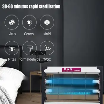 20W Disinfection Lamp Voltage: AC 220V / 50Hz ABS Material" Sterilize Purify The Environment Purifying Air Illumination
20W Disinfection Lamp Voltage: AC 220V / 50Hz ABS Material" Sterilize Purify The Environment Purifying Air Illumination