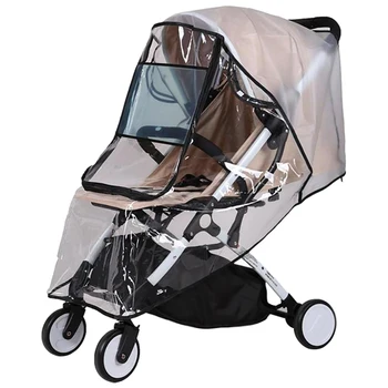 Dust Shield Waterproof Protective Pushchairs Universal Portable Practical Travel EVA Baby Stroller Accessories Zipper Rain Cover
Dust Shield Waterproof Protective Pushchairs Universal Portable Practical Travel EVA Baby Stroller Accessories Zipper Rain Cover