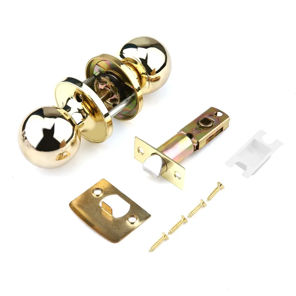 Durable Spherical Stainless Steel Door Handle Knob Latch Set Round Door Knobs Rotation Lock With Key for Living Room Bathroom
Durable Spherical Stainless Steel Door Handle Knob Latch Set Round Door Knobs Rotation Lock With Key for Living Room Bathroom