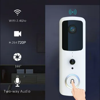 NEW WiFi Video Doorbell Camera Intercom timbre inalambrico exterior Visual Ring Video Smart Door Bell Smart Doorbell Accessories
NEW WiFi Video Doorbell Camera Intercom timbre inalambrico exterior Visual Ring Video Smart Door Bell Smart Doorbell Accessories