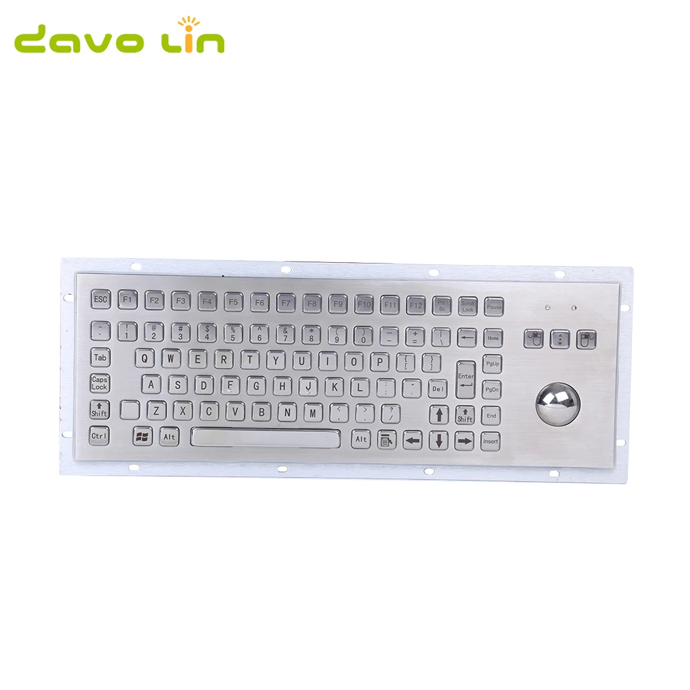 IP65 waterproof anti-vandal 111 Keys Metal keyboard trackball numeric keyboard kiosk keyboard with trackball
IP65 waterproof anti-vandal 111 Keys Metal keyboard trackball numeric keyboard kiosk keyboard with trackball