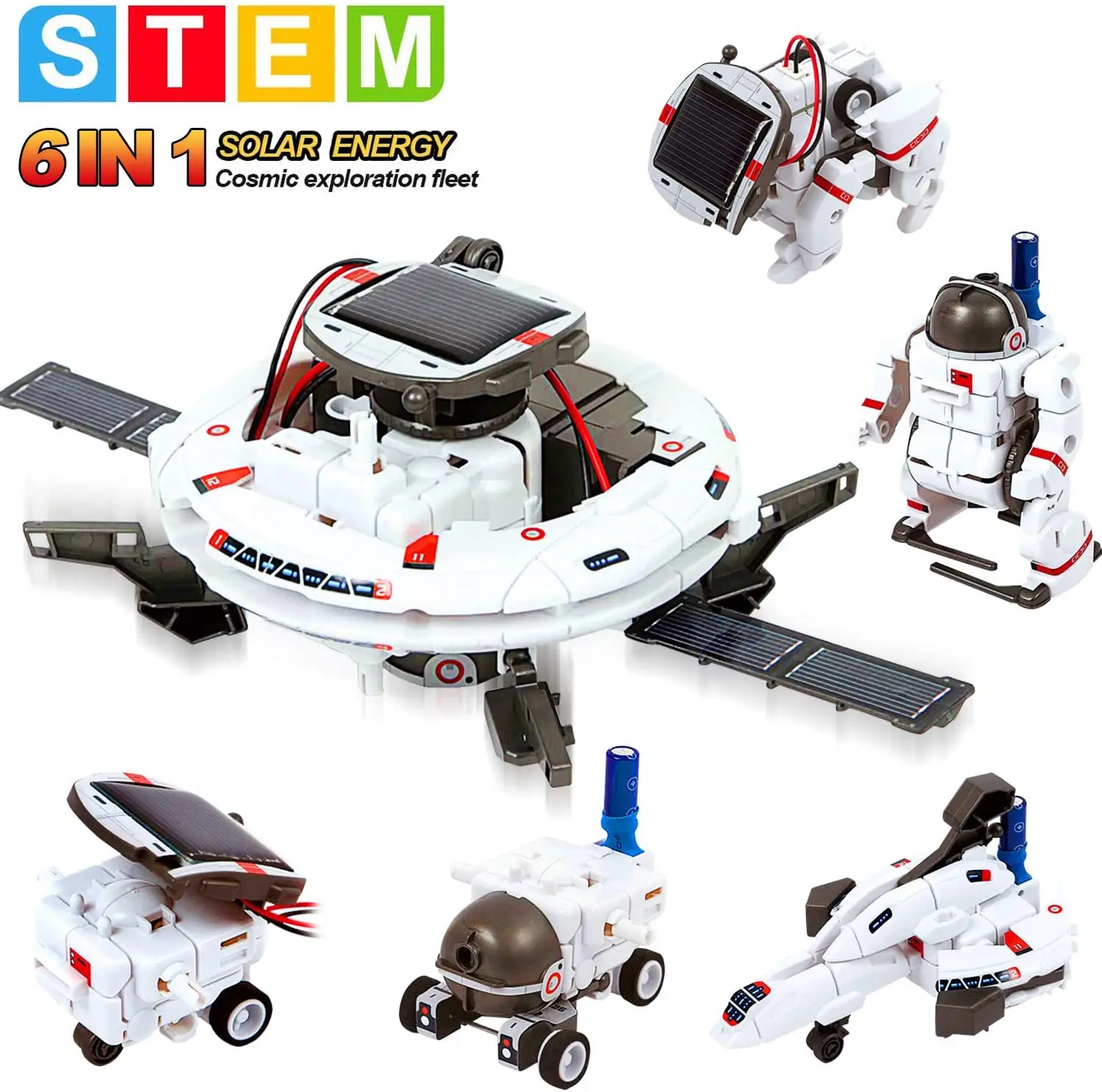 Technology 2020 Solar Robot Toys Educational Science Kits Toys Learning Scientific Fantasy Toy for Children Boys
Technology 2020 Solar Robot Toys Educational Science Kits Toys Learning Scientific Fantasy Toy for Children Boys