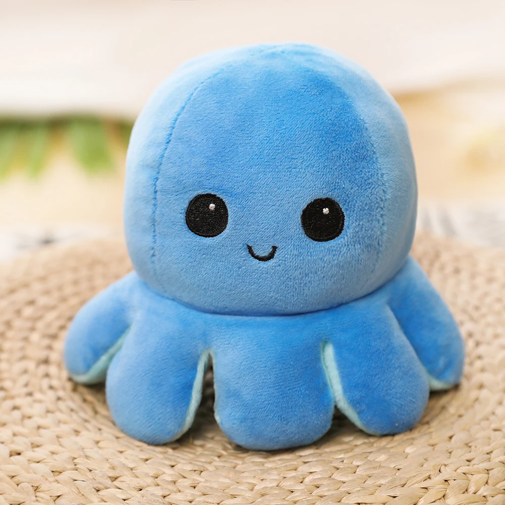 Reversible Flip Octopus Stuffed Plush Doll Soft Simulation Reversible Plush Toy Color Chapter Plush Doll Filled Plush Child Toy
Reversible Flip Octopus Stuffed Plush Doll Soft Simulation Reversible Plush Toy Color Chapter Plush Doll Filled Plush Child Toy