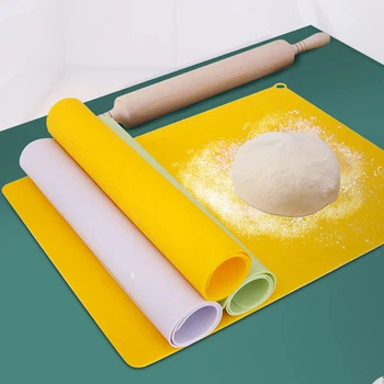 Thicken Food-grade Kitchen Silicone Mat Backing Accessories Non-stick Rolling Mats Kitchen Dishes Non-slip Baking Mat
Thicken Food-grade Kitchen Silicone Mat Backing Accessories Non-stick Rolling Mats Kitchen Dishes Non-slip Baking Mat