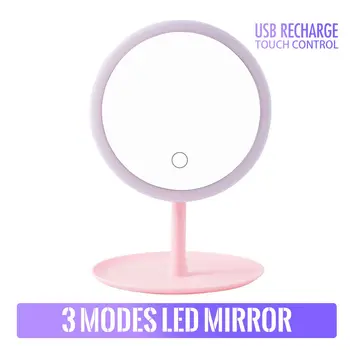 LED Makeup Mirror with Light Women Makeup Lamp with Storage Desktop Rotating 3 Modes Round Shaped Cosmetic Mirrors Beauty Mirror
LED Makeup Mirror with Light Women Makeup Lamp with Storage Desktop Rotating 3 Modes Round Shaped Cosmetic Mirrors Beauty Mirror