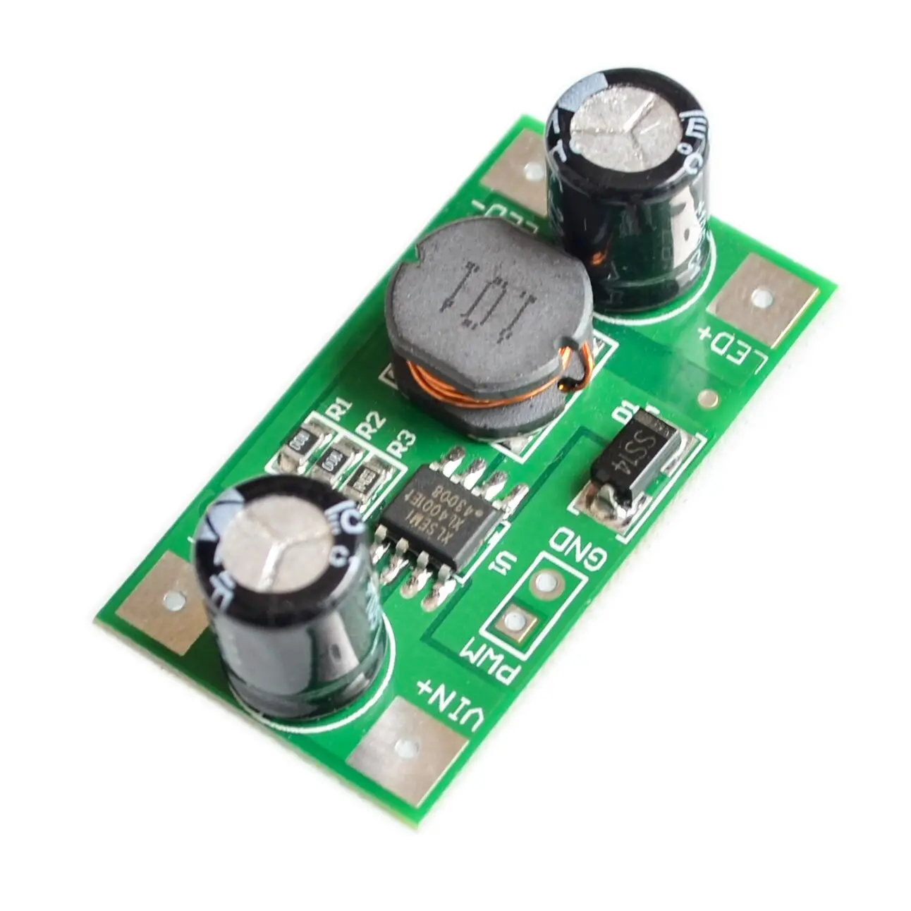 3W 5-35V LED Driver 700mA PWM Dimming DC to Step-down Constant Current | Электронные компоненты и принадлежности