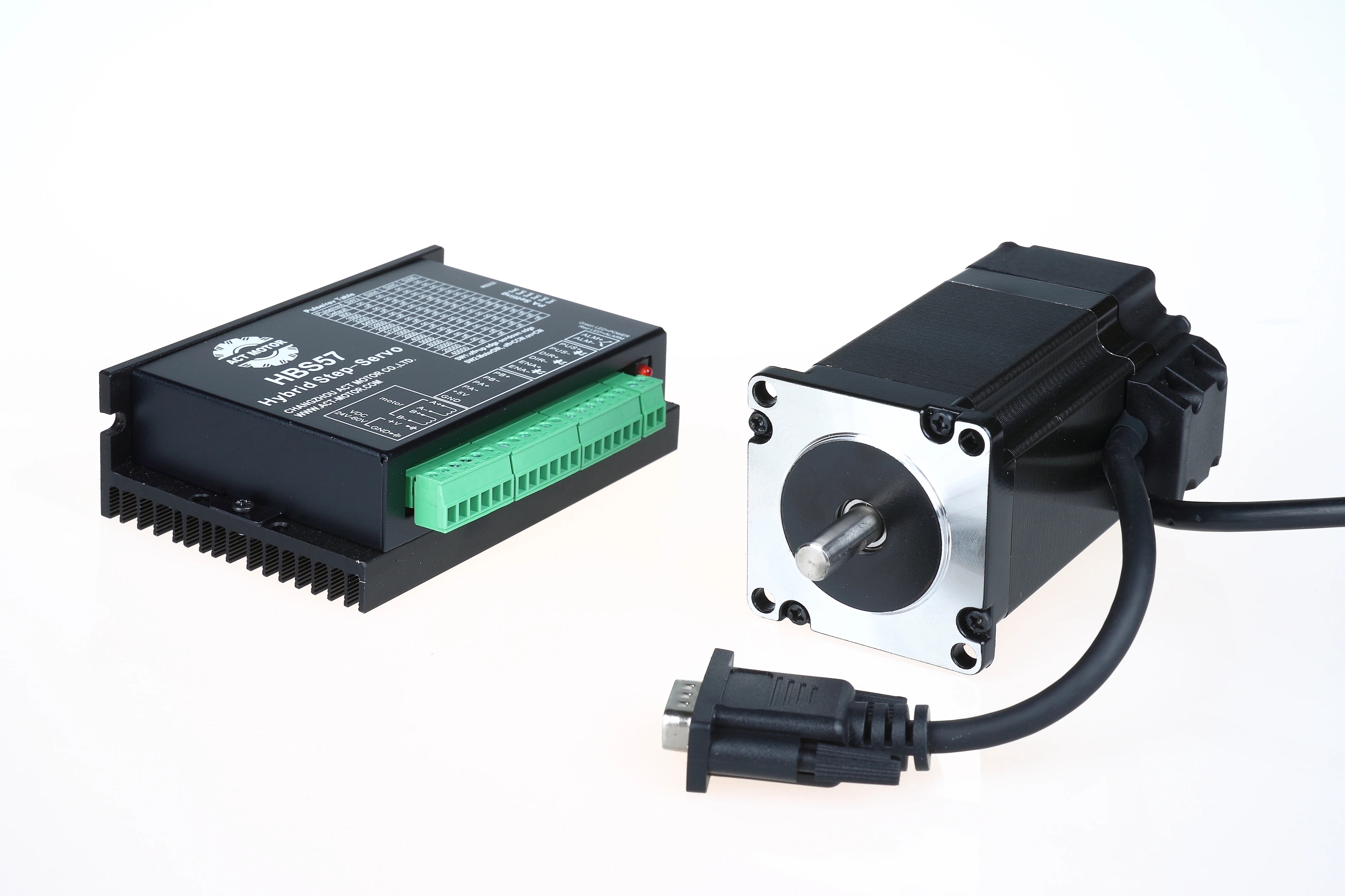 SALE ACT 1PC NEMA 23 Closed-Loop Stepper motor 2.1N.m (312OZ) L101 mm (312OZ) Shaft Diameter 8mm+1PC Motor Driver HBS57 for CNC
SALE ACT 1PC NEMA 23 Closed-Loop Stepper motor 2.1N.m (312OZ) L101 mm (312OZ) Shaft Diameter 8mm+1PC Motor Driver HBS57 for CNC