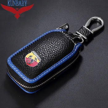 KUNBABY Top Genuine Cow Leather Car Key Bag Car Key Case Holder New Fashion Car Stylin Car Accessories For Abarth 
KUNBABY Top Genuine Cow Leather Car Key Bag Car Key Case Holder New Fashion Car Stylin Car Accessories For Abarth
