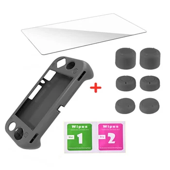 Soft Silicone Protective Cover Skin Tempered Glass Screen Protector Caps For Nintendo Switch Lite Cap
Soft Silicone Protective Cover Skin Tempered Glass Screen Protector Caps For Nintendo Switch Lite Cap