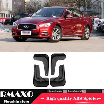 For INFINITI Q50 2015-2018 Mudflaps Splash Guards Front With the color and rear Mud Flap Mudguards Fender Modified special 
For INFINITI Q50 2015-2018 Mudflaps Splash Guards Front With the color and rear Mud Flap Mudguards Fender Modified special