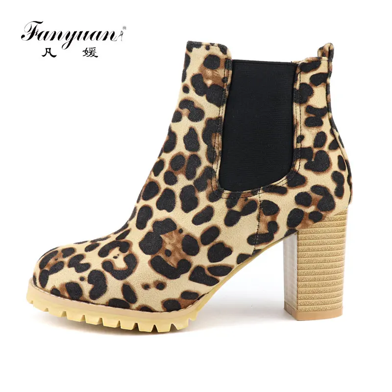 fanyuan Plus Size 34-48 Winter Add Fur Platform Booties Lady Fashion Leopard Ankle Boots Women High Chunky Heels Shoes Woman
fanyuan Plus Size 34-48 Winter Add Fur Platform Booties Lady Fashion Leopard Ankle Boots Women High Chunky Heels Shoes Woman