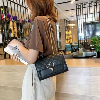 2020 new Chain flap bag for women Messenger bag small Diamond Lattice Designer Female Shoulder Bag Sac Main black handbag
2020 new Chain flap bag for women Messenger bag small Diamond Lattice Designer Female Shoulder Bag Sac Main black handbag