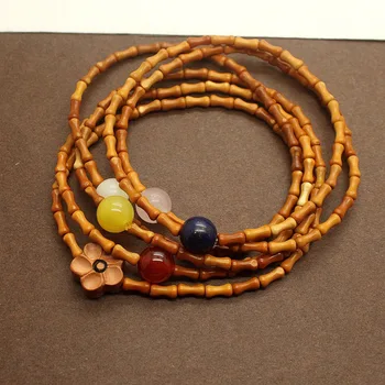 Fashion Natural olive pit Bamboo Bracelet Handmade Bodhi Plum Flower Simple Jewelry Chic Bohemian Style Bracelet
Fashion Natural olive pit Bamboo Bracelet Handmade Bodhi Plum Flower Simple Jewelry Chic Bohemian Style Bracelet