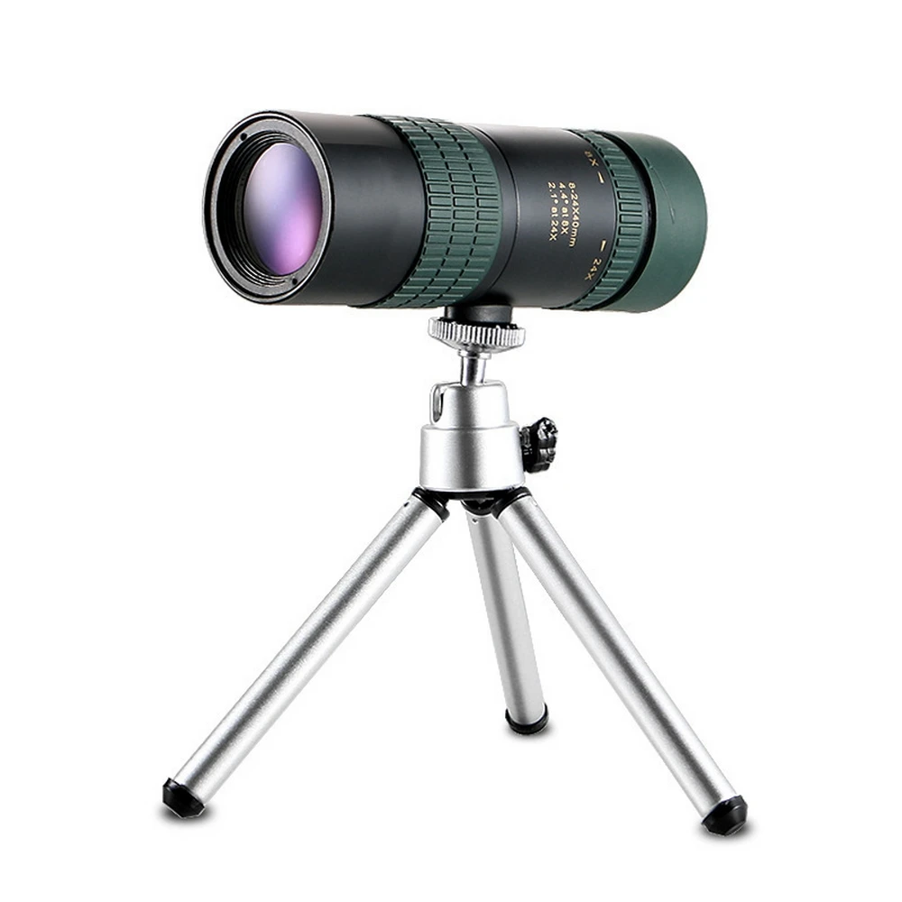 New Unlimited Zoom Monocular 8-24 Broadband Anti-reflection Film Monocular 48-24 Times Adjustable Field of View Zoom In and Out
New Unlimited Zoom Monocular 8-24 Broadband Anti-reflection Film Monocular 48-24 Times Adjustable Field of View Zoom In and Out
