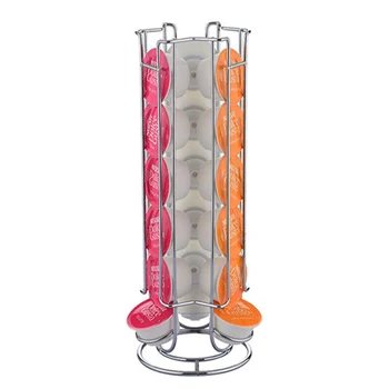 Metal Coffee Pod Holder Iron Chrome Plating Stand Coffee Capsule Storage Rack for 18pcs Dolce Gusto Capsule Coffee Capsule Shelf
Metal Coffee Pod Holder Iron Chrome Plating Stand Coffee Capsule Storage Rack for 18pcs Dolce Gusto Capsule Coffee Capsule Shelf