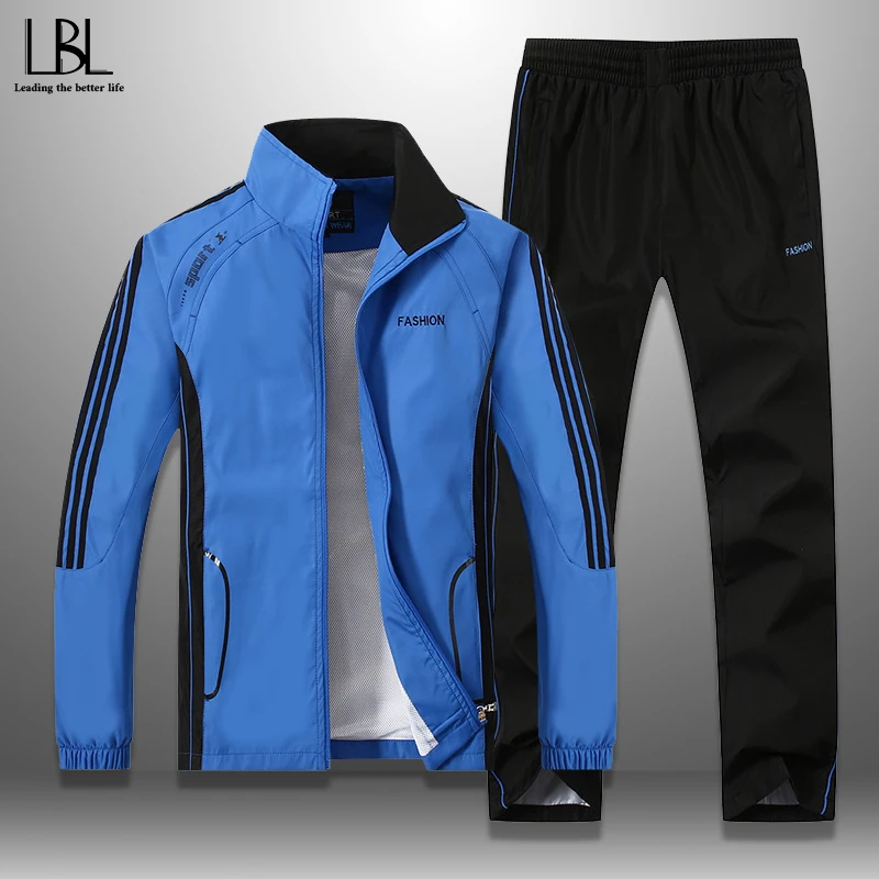 New Men's Set Spring Autumn Men Sportswear 2 Piece Set Sporting Suit Jacket+Pant Sweatsuit Men Clothing Tracksuit Set Outwear
New Men's Set Spring Autumn Men Sportswear 2 Piece Set Sporting Suit Jacket+Pant Sweatsuit Men Clothing Tracksuit Set Outwear