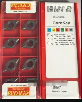 10PCS CARBIDE INSERT DCMT 11 T3 04-PF 5015
10PCS CARBIDE INSERT DCMT 11 T3 04-PF 5015