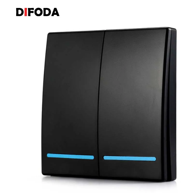 DIFODA 433Mhz Wireless RF Remote Control Switch AC 110V 220V Lamp Light LED Wireless Switches Corridor Room Wall Panel Switch
DIFODA 433Mhz Wireless RF Remote Control Switch AC 110V 220V Lamp Light LED Wireless Switches Corridor Room Wall Panel Switch