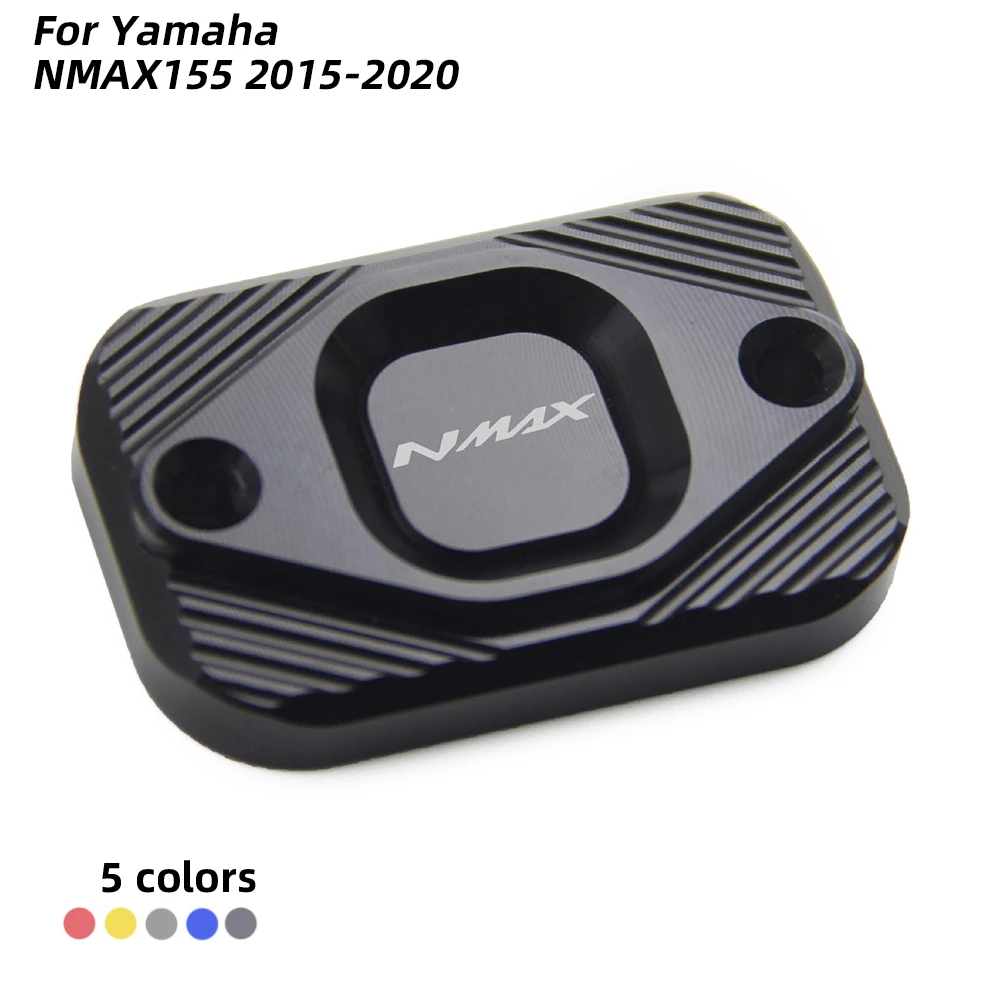 

REALZION Motorcycle Front Brake Fluid Reservoir Cover Cap For Yamaha NMAX155 NMAX125 NMAX N-MAX 155 125 2015-2020 2019 2018 2017