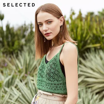 SELECTED Women's Cotton Crochet Hook Cut-outs Straps Knitted Tops S|419224505
SELECTED Women's Cotton Crochet Hook Cut-outs Straps Knitted Tops S|419224505