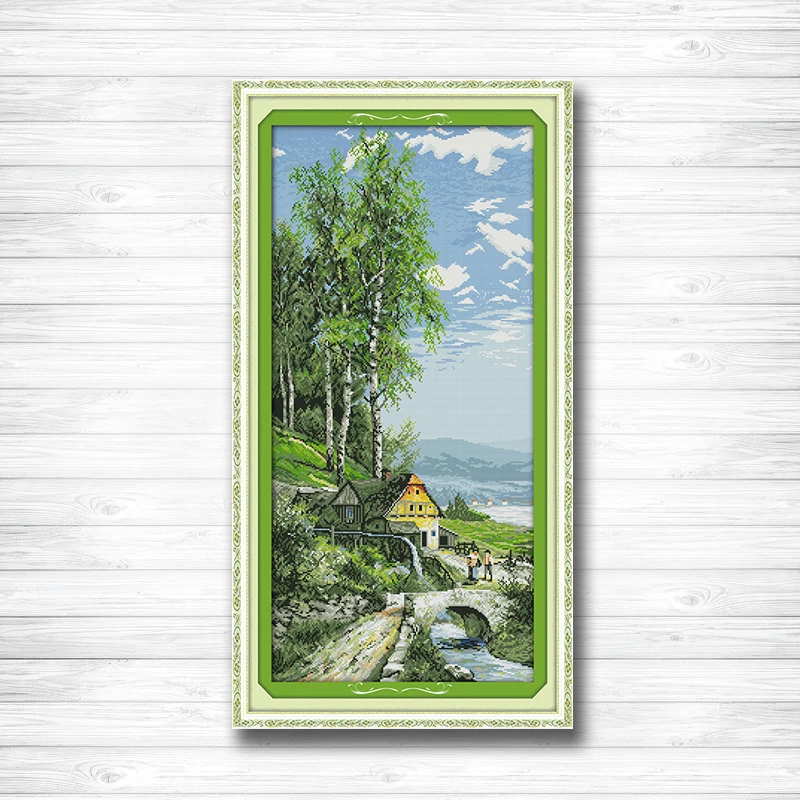 The sky is high the clouds are pale 14CT11CT counted cross stitch Needlework Set Embroidery kits chinese cross stitch Home decor
The sky is high the clouds are pale 14CT11CT counted cross stitch Needlework Set Embroidery kits chinese cross stitch Home decor