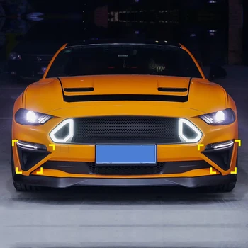 for Ford Mustang 2018 2019 2020 ABS Black Front Bumper Air Intake Trim Panel Decorative Plates accessories
for Ford Mustang 2018 2019 2020 ABS Black Front Bumper Air Intake Trim Panel Decorative Plates accessories