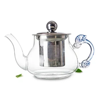 1x Pot LM-Dragon Handle 400ml Heat-Resisting Clear Glass Flower Teapot Coffee Water Tea Pot with Stainless Steel Filter Lid
1x Pot LM-Dragon Handle 400ml Heat-Resisting Clear Glass Flower Teapot Coffee Water Tea Pot with Stainless Steel Filter Lid