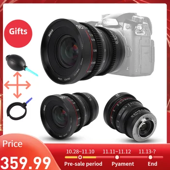 Meike 25mm T2.2 Large aperture Manual Focus Portrait Cine Lens For M4/3 Mount for Sony E Mount For fuji mount Free Gifts
Meike 25mm T2.2 Large aperture Manual Focus Portrait Cine Lens For M4/3 Mount for Sony E Mount For fuji mount Free Gifts