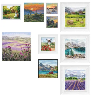 Cross Stitch Set Cross-stitch Kit Embroidery Needlework Craft abric Floss Lake under the snow mountain of Owen
Cross Stitch Set Cross-stitch Kit Embroidery Needlework Craft abric Floss Lake under the snow mountain of Owen