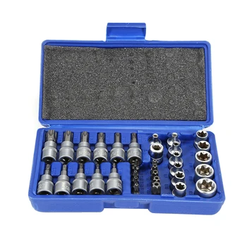 34PCS/SET Car Wrench Set Sleeve Nut Socket Tool Kit For Car Motorcycle Bicycle Repair Profile Drill Set Car Accessories HWC
34PCS/SET Car Wrench Set Sleeve Nut Socket Tool Kit For Car Motorcycle Bicycle Repair Profile Drill Set Car Accessories HWC