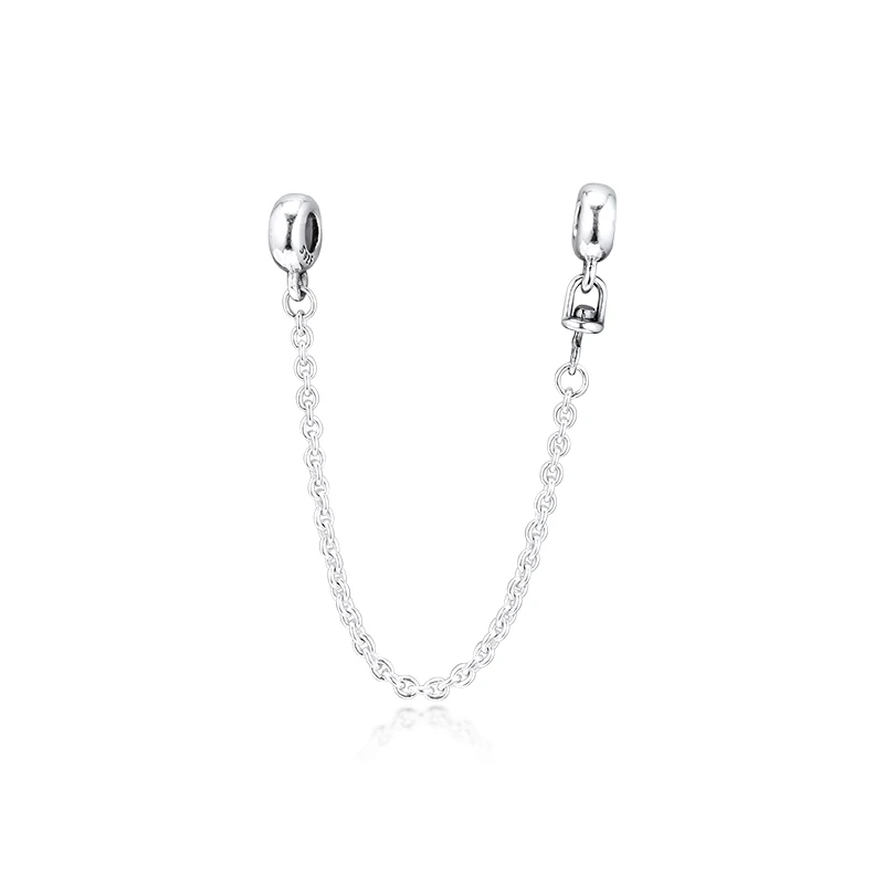 Genuine 925 Sterling Silver Me Series Charms My Safety Chain Charm Beads for Jewelry Making Fit Pandora Bracelets Women Jewelry
Genuine 925 Sterling Silver Me Series Charms My Safety Chain Charm Beads for Jewelry Making Fit Pandora Bracelets Women Jewelry