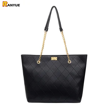 Black Diamond Lattice Chain Bag Luxury Plaid Handbags Women Bags Designer Casual Tote Bag Ladies Large Shoulder Bags Sac Femme
Black Diamond Lattice Chain Bag Luxury Plaid Handbags Women Bags Designer Casual Tote Bag Ladies Large Shoulder Bags Sac Femme