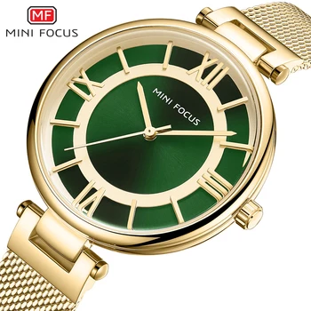 MINIFOCUS Brand Women Watches Waterproof Rose Gold Stainless Steel Mesh Strap Luxury Fashion Quartz Ladys Watch Relogio Feminino
MINIFOCUS Brand Women Watches Waterproof Rose Gold Stainless Steel Mesh Strap Luxury Fashion Quartz Ladys Watch Relogio Feminino