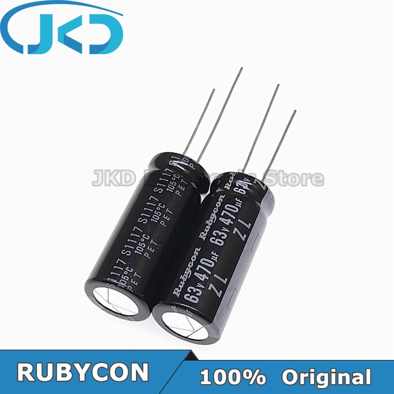 10pcs RUBYCON 470UF 63V 12.5*30mm 470UF63V 63V470UF 12.5x30mm Aluminum Electrolytic Capacitor 100% Original
10pcs RUBYCON 470UF 63V 12.5*30mm 470UF63V 63V470UF 12.5x30mm Aluminum Electrolytic Capacitor 100% Original
