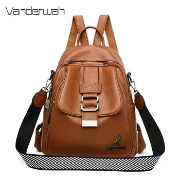 High Quality Leather Designer Backpack Purse for Women Casual Shoulder Bags Backpacks for School Teenagers Girls Sac Mochilas
High Quality Leather Designer Backpack Purse for Women Casual Shoulder Bags Backpacks for School Teenagers Girls Sac Mochilas