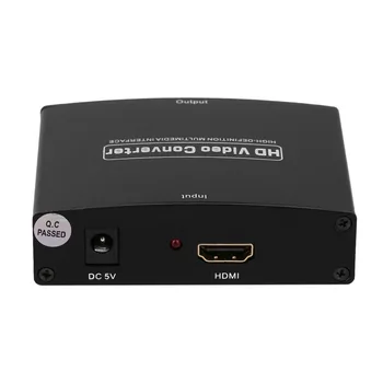 New 1080P HD Clear HDMI To RGB Component YPbPr video and R/L audio Adapter Converter Wholesale
New 1080P HD Clear HDMI To RGB Component YPbPr video and R/L audio Adapter Converter Wholesale
