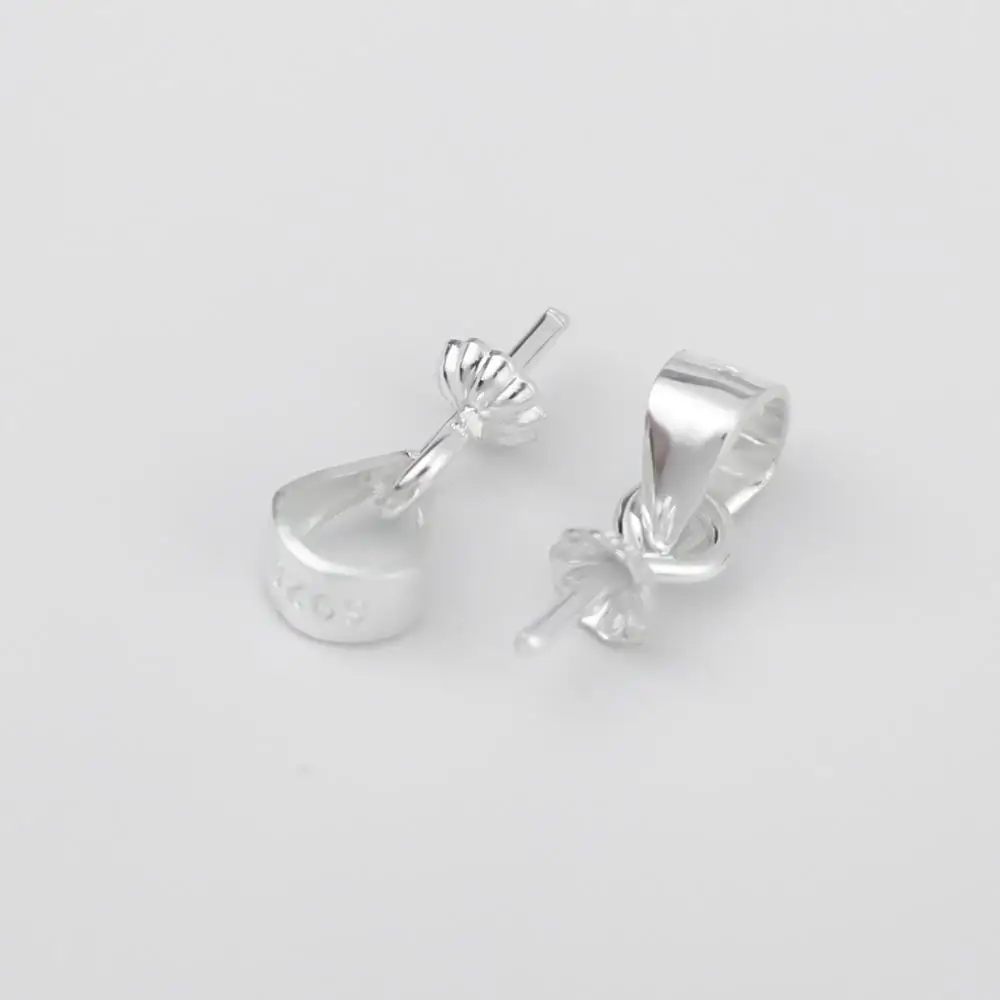 DoreenBeads Sterling Silver Pendant Pinch Bails Clasps Silver DIY Fashion Jewelry Findings , 1 Gram (Approx 4-8 PCs)
DoreenBeads Sterling Silver Pendant Pinch Bails Clasps Silver DIY Fashion Jewelry Findings , 1 Gram (Approx 4-8 PCs)