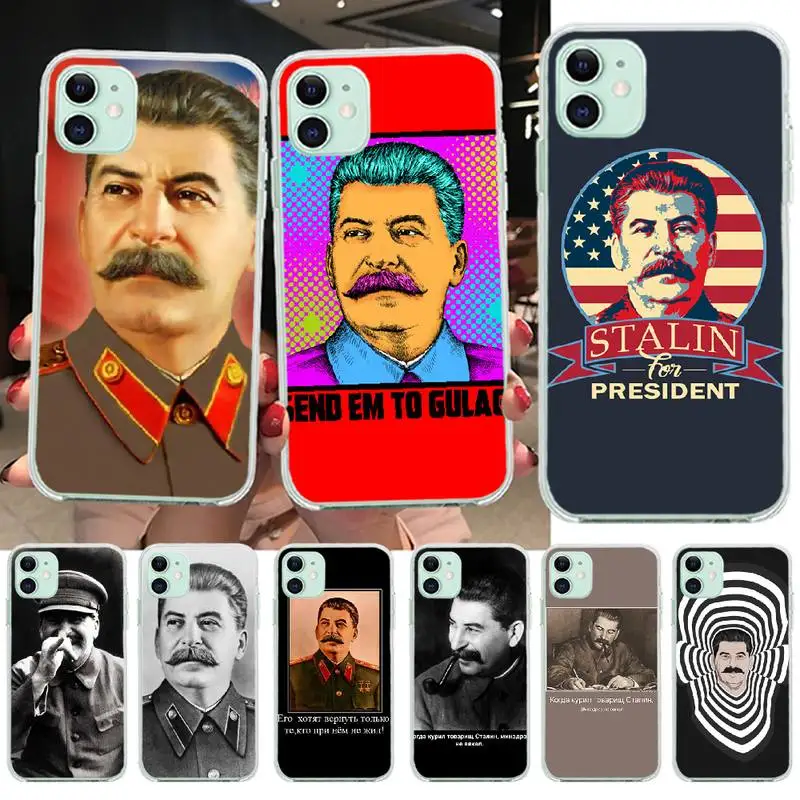 NBDRUICAI русский коммандер Сталин Новое поступление чехол для мобильного телефона