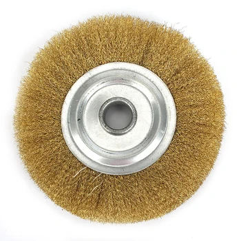 5 Inch~Soft Brass Wire Wheel Copper Brush For Deburring Descaling Polishing Fine
5 Inch~Soft Brass Wire Wheel Copper Brush For Deburring Descaling Polishing Fine