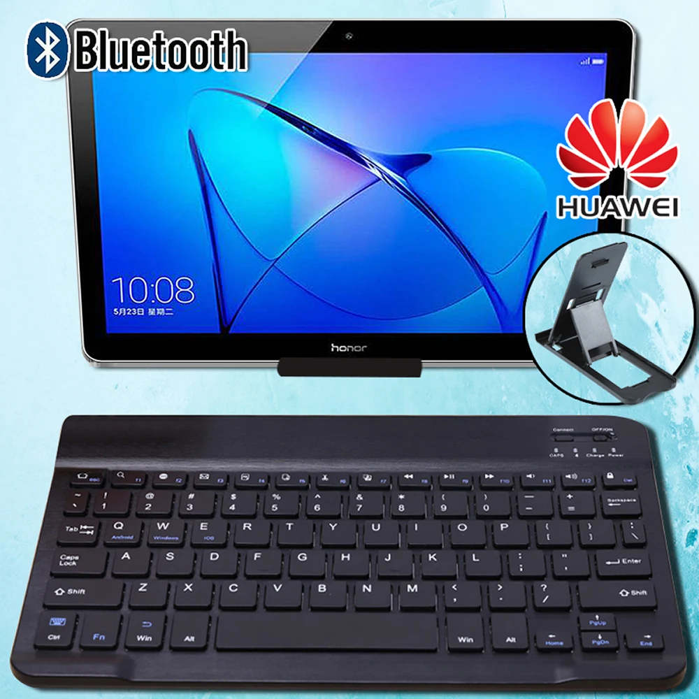 Mini Wireless Bluetooth Keyboard for Huawei Honor Pad 5/Play Note 9.6"/MediaPad M2 10/M3/M5/M6/T1/T2/T5 Tablet Keyboard+Bracket
Mini Wireless Bluetooth Keyboard for Huawei Honor Pad 5/Play Note 9.6"/MediaPad M2 10/M3/M5/M6/T1/T2/T5 Tablet Keyboard+Bracket