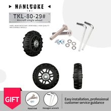 HANLUOKE PVC-80-29 Luggage Wheel Accessories Universal Wheel Roller Accessories Wheel Repair Single Wheel Password Box Caster
HANLUOKE PVC-80-29 Luggage Wheel Accessories Universal Wheel Roller Accessories Wheel Repair Single Wheel Password Box Caster