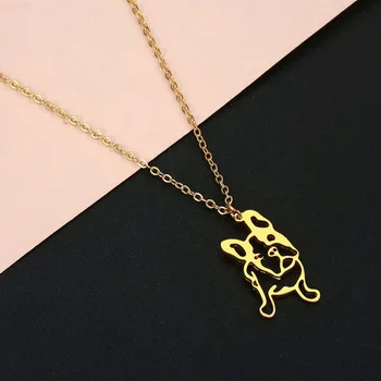 Cxwind Stainless Steel Frenchie Necklaces For Women Man Cute French Bulldog Dog Pendant Necklace Engagement Chain Jewelry
Cxwind Stainless Steel Frenchie Necklaces For Women Man Cute French Bulldog Dog Pendant Necklace Engagement Chain Jewelry
