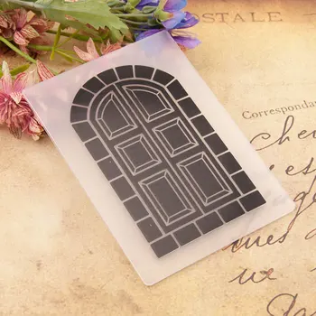 Door Plastic Embossing print DIY Plastic Embossing Folders for DIY Scrapbooking Paper Craft/Card Making Decoration Supplies
Door Plastic Embossing print DIY Plastic Embossing Folders for DIY Scrapbooking Paper Craft/Card Making Decoration Supplies