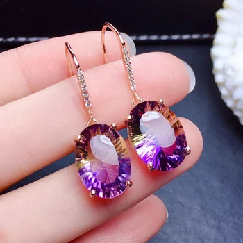 MOONROCY Rose Gold / Silver Color Crystal Earrings Dangle Trendy Purple Earring for Women Gift Round Vintage Jewelry Wholesale
MOONROCY Rose Gold / Silver Color Crystal Earrings Dangle Trendy Purple Earring for Women Gift Round Vintage Jewelry Wholesale