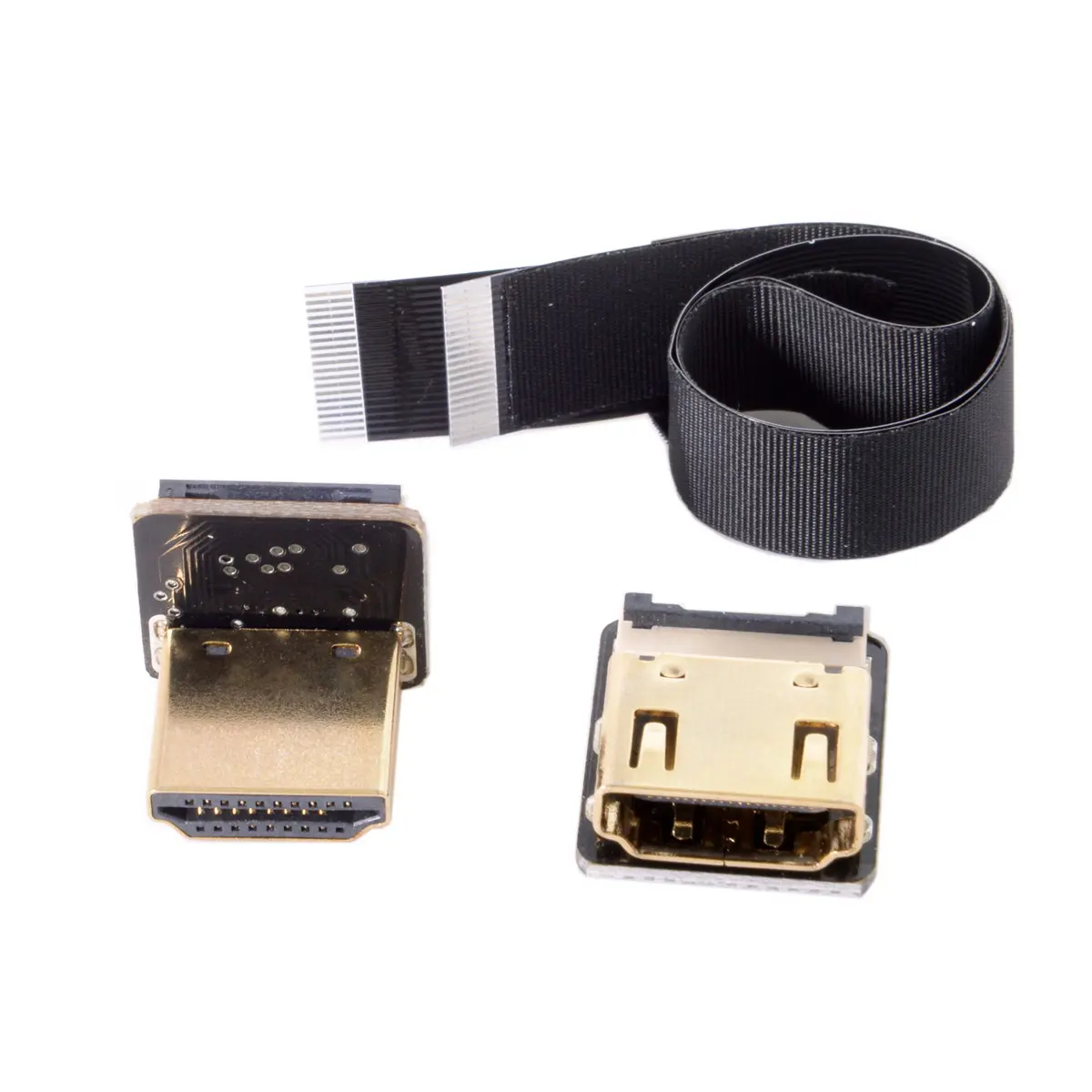 CYFPV HDMI Type-A Male to Female FPC Flat Cable for HDTV Multicopter Aerial Photography Up angled HDMI Cable HDMI Adapter HDMI
CYFPV HDMI Type-A Male to Female FPC Flat Cable for HDTV Multicopter Aerial Photography Up angled HDMI Cable HDMI Adapter HDMI
