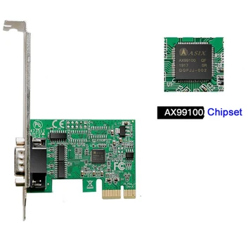 Sale High Quality AX99100 1S PCIE to RS232 9Pin Serial Port PCIE Riser Card Add on Cards PCI-E Express Card Converter Adapter
Sale High Quality AX99100 1S PCIE to RS232 9Pin Serial Port PCIE Riser Card Add on Cards PCI-E Express Card Converter Adapter