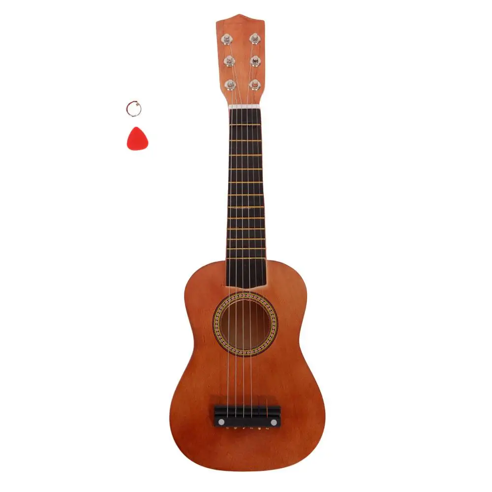 21 Inch 6 String Beginners Practice Acoustic Guitar with Pick For Kids Children Stringed Musical Instruments Gift
21 Inch 6 String Beginners Practice Acoustic Guitar with Pick For Kids Children Stringed Musical Instruments Gift