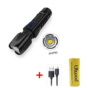 LED Flashlight S228 with High Power XHP90 Lamp Count 6200LM Waterproof Tactical Smart Chip Control with Lower Attack Cone
LED Flashlight S228 with High Power XHP90 Lamp Count 6200LM Waterproof Tactical Smart Chip Control with Lower Attack Cone